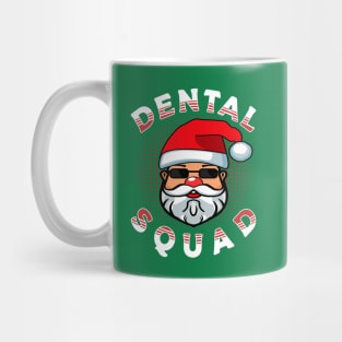 Christmas Dental Squad Santa Claus Mug